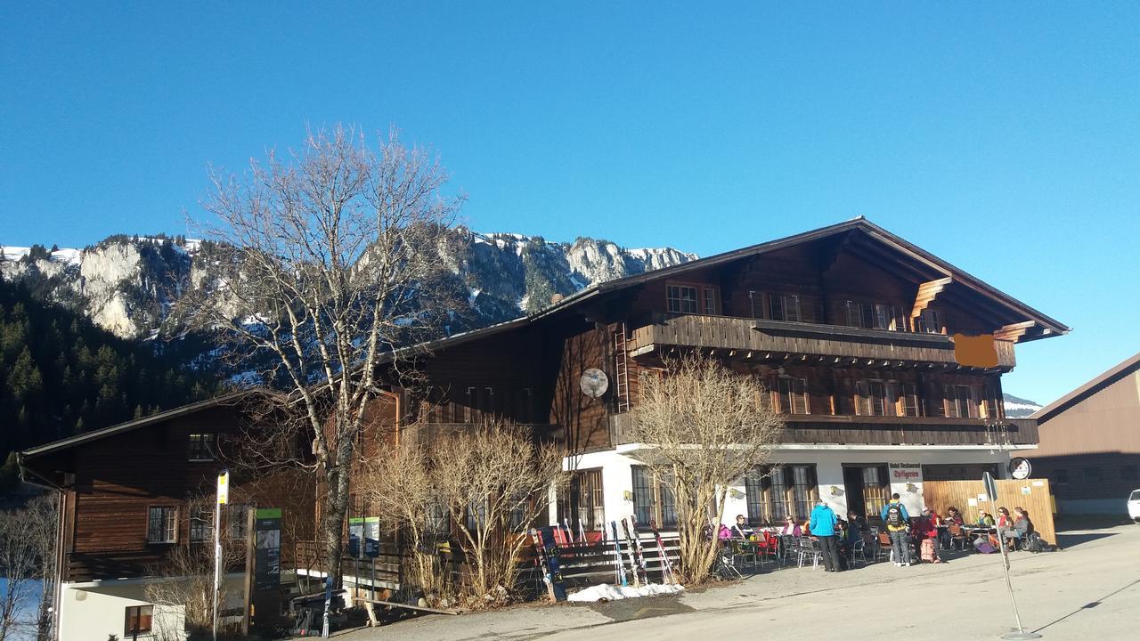 Hotel Restaurant Spillgerten Diemtigtal Schwenden ภายนอก รูปภาพ